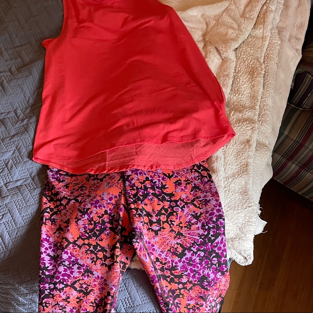 Gaiam Crop Leggings AND Avia Tank